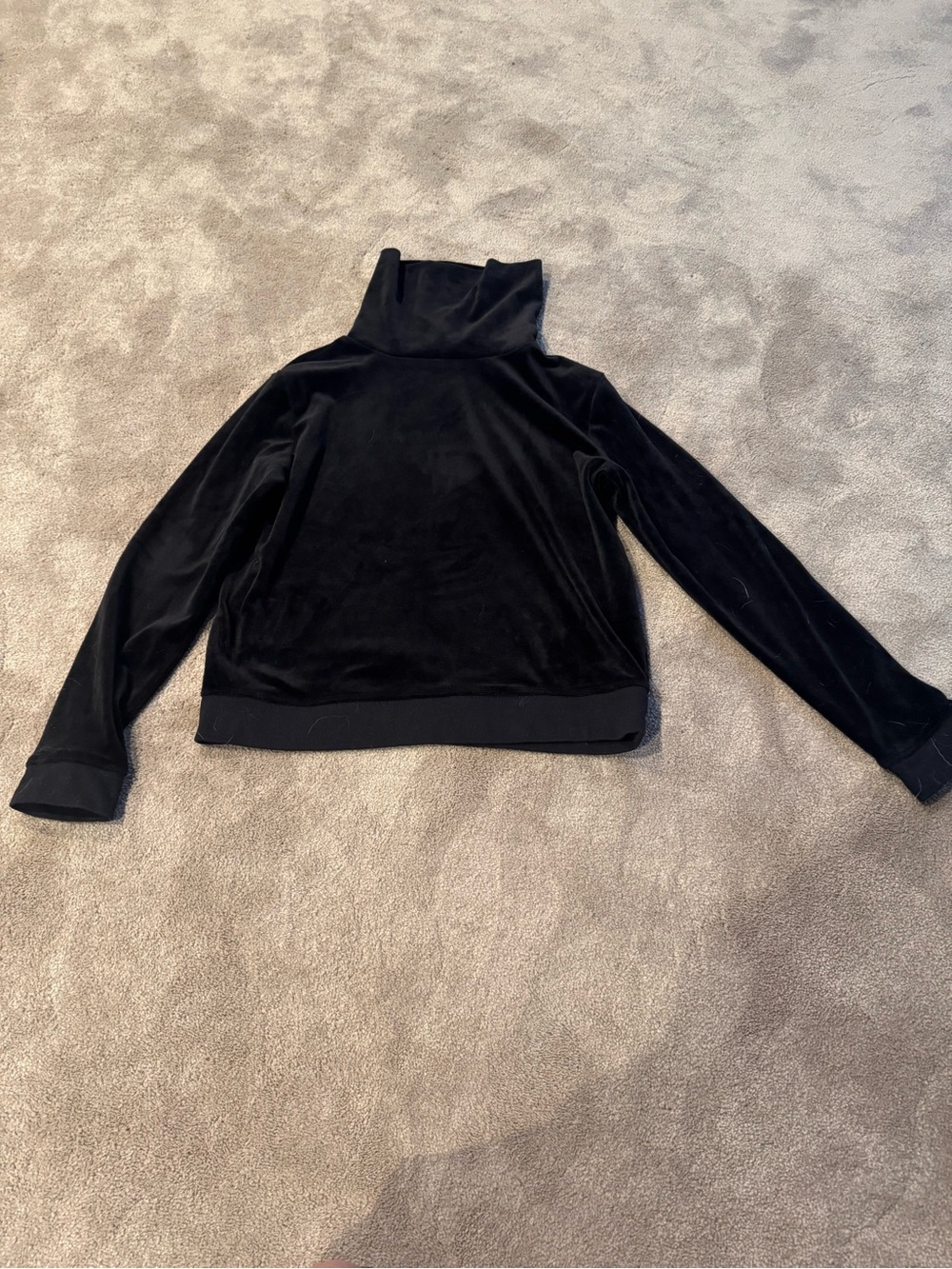 Sanctuary Black Velvet Top